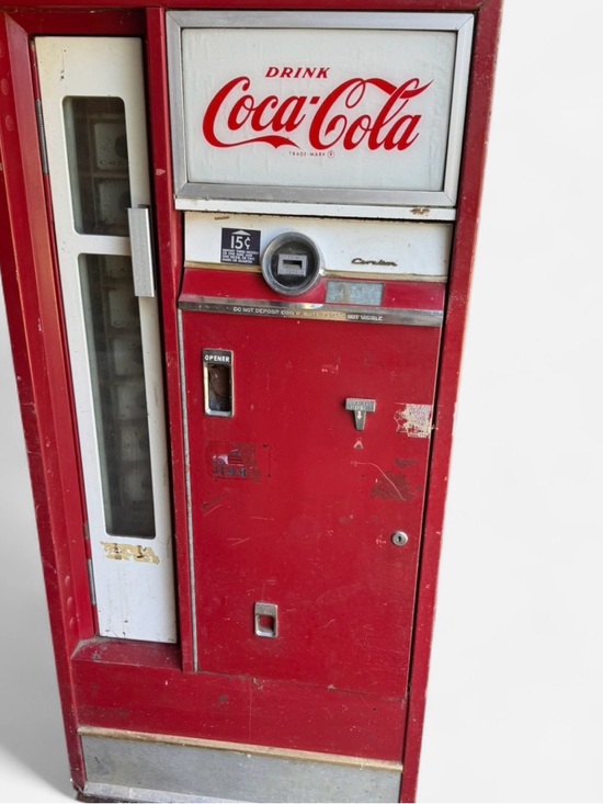 Coca Cola Other - Coca-Cola Red and White Soda Machine